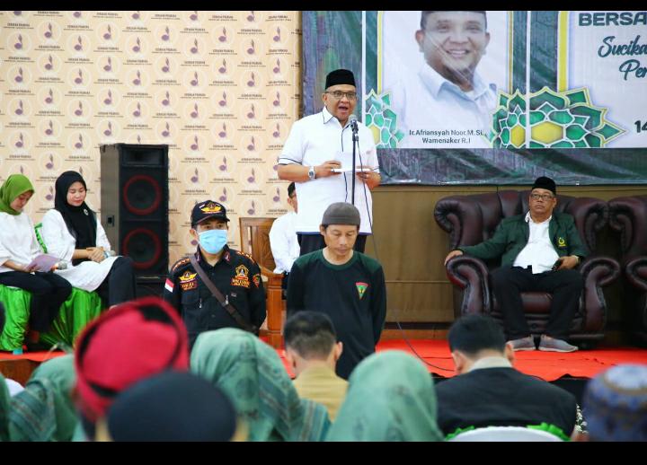 IMSI dan Bulan Sabit Merah: Menjaga Kemanusiaan Lewat Santunan Anak Yatim