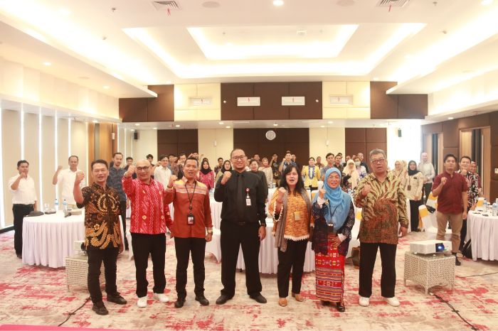OJK Sosialisasi Pemenuhan Kewajiban Perizinan WPPE, WPEE, WMI, dan WAPERD untuk Menguatkan Integritas Pasar Modal Indonesia. (Doc.Ist)