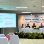 Foto: pemaparan publik yang dilakukan oleh Direktur PT Rig Tenders Indonesia Tbk, Bapak Iriawan Hartana, di Jakarta pada tanggal 23 November 2023. (Safa/infoemiten.com)