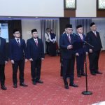 Anggota BNSP Periode 2023-2028. yang dilantik antara lain adalah Syamsi Hari sebagai ketua yang merangkap sebagai anggota, Ulfah Masfufah sebagai wakil ketua yang merangkap sebagai anggota, serta Amilin, Miftahul Azis, Adi Mahfudz Wuhadji, Nurwijoyo Satrio Aji Martono, dan Muhammad Nur Hayid sebagai anggota, Senin, 13 November 2023. (Doc.Ist)