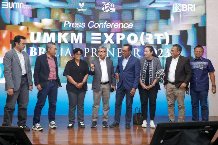 Foto : Acara BRI UMKM EXPO(RT) BRILIANPRENEUR 2023, di Jakarta Convention Center (JCC) pada 7-10 Desember 2023. (doc.Ist)