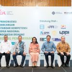 Otoritas Jasa Keuangan (OJK) menggelar Prakonvensi Rancangan Standar Kompetensi Kerja Nasional Indonesia (RSKKNI) bidang Pembiayaan di Hotel Le Méridien, Jakarta (29/5/24).