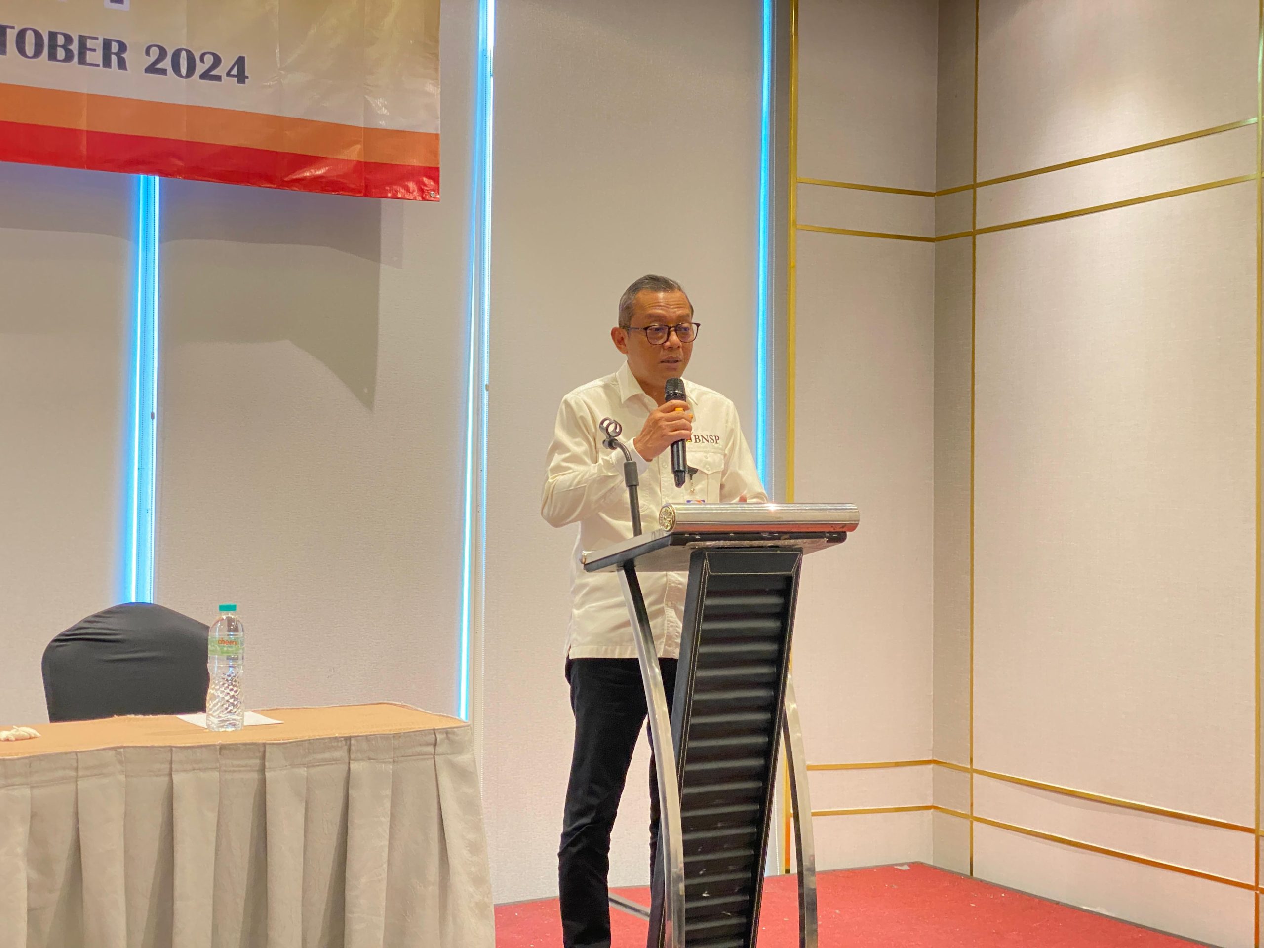 Foto : Pelatihan Pengelolaan Lembaga Sertifikasi Profesi (LSP) angkatan pertama yang berlangsung dari tanggal 7 hingga 11 Oktober 2024 di Swiss-Belhotel, Kalibata, Jakarta.